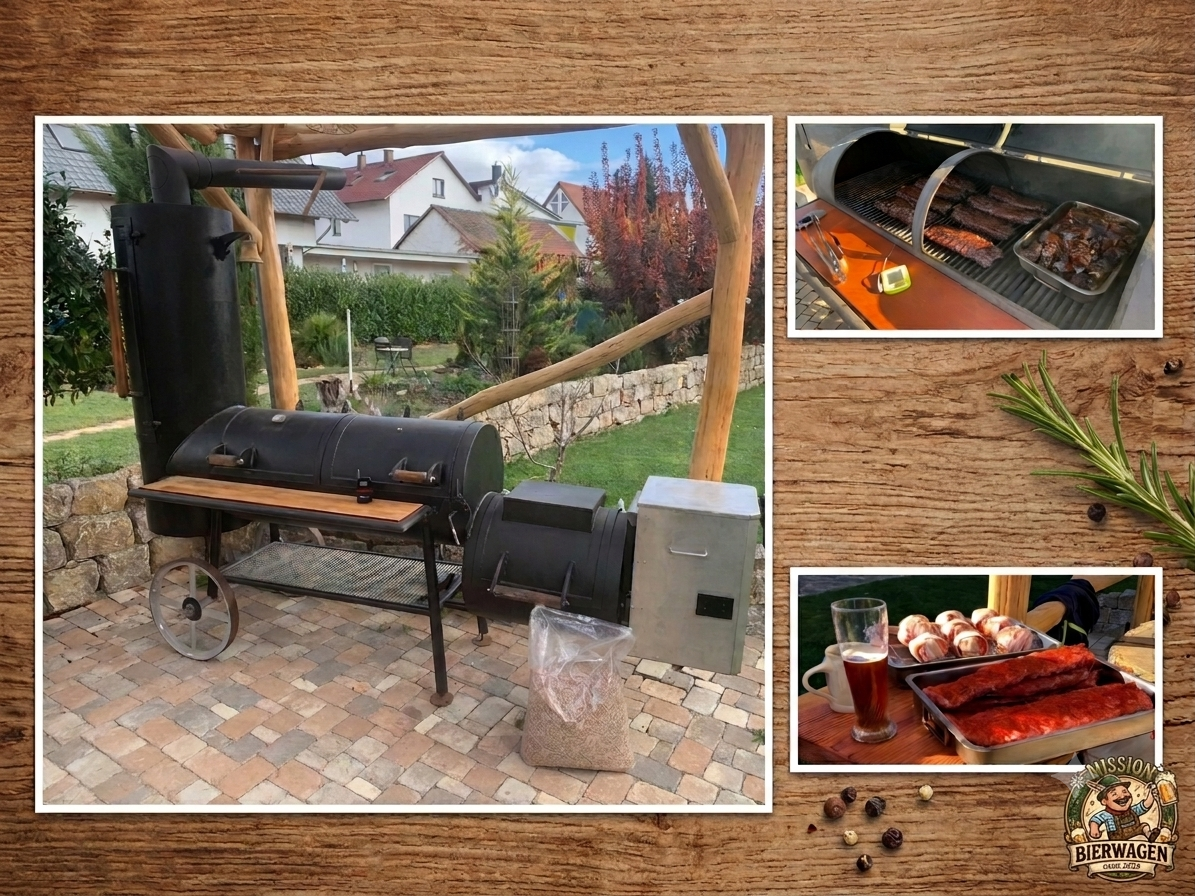 Smoker / Grillwagen mieten – Partyverleih im Raum Rheinmünster
